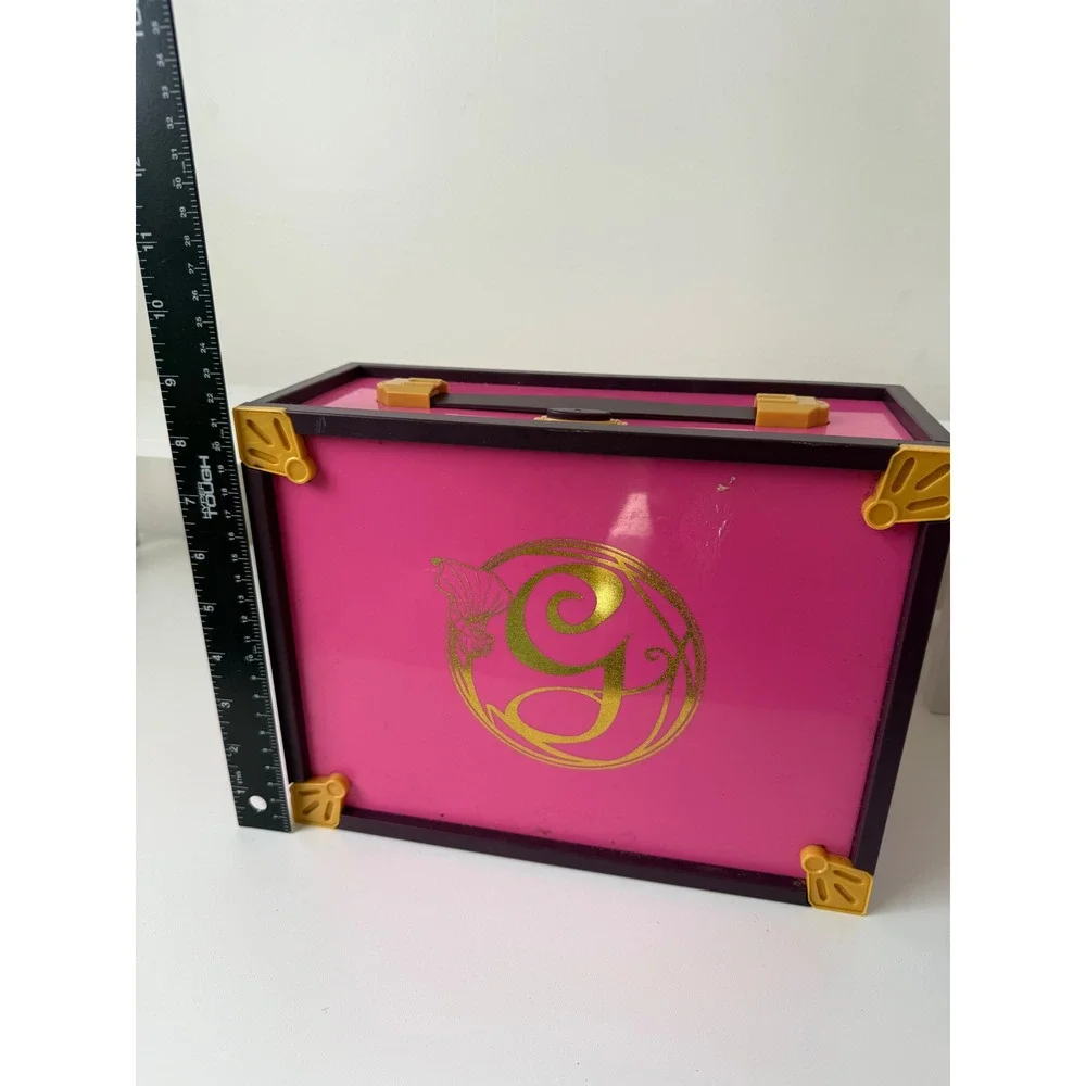 Wicked Movie Glinda Jewelry Box eKids Pink Trunk with Beads WK-327.EEv25MR